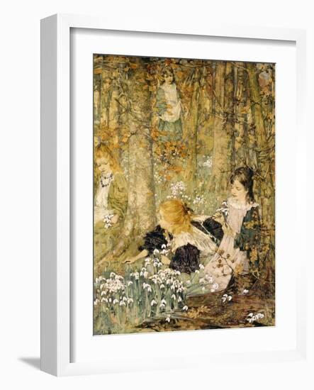 The Coming of Spring, 1899-Edward Atkinson Hornel-Framed Giclee Print