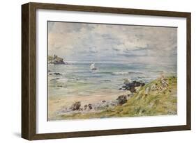 'The Coming of St. Columba', 1895 (1935)-William McTaggart-Framed Giclee Print
