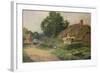 The Coming of the Haycart-Arthur Claude Strachan-Framed Giclee Print