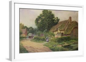 The Coming of the Haycart-Arthur Claude Strachan-Framed Giclee Print