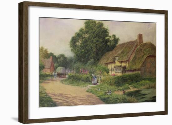 The Coming of the Haycart-Arthur Claude Strachan-Framed Giclee Print