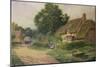 The Coming of the Haycart-Arthur Claude Strachan-Mounted Giclee Print