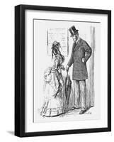 The Coming Race, 1872-George Du Maurier-Framed Giclee Print
