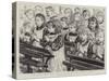 The Coming School Board and the Religious Question, Children at Prayers-Charles Paul Renouard-Stretched Canvas