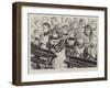 The Coming School Board and the Religious Question, Children at Prayers-Charles Paul Renouard-Framed Giclee Print
