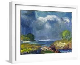 The Coming Storm, 1916-George Wesley Bellows-Framed Giclee Print