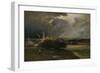 The Coming Storm, C.1879 (Oil on Canvas)-George Snr Inness-Framed Giclee Print