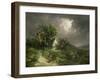 The Coming Storm, Isle of Wight, 1789-George Morland-Framed Giclee Print