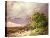 The Coming Storm-Barend Cornelis Koekkoek-Stretched Canvas