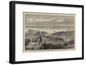 The Coming Transit of Venus, the Triangulation of the Island of Rodriguez-null-Framed Giclee Print