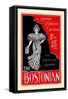 The Coming Woman, the Bostonian-null-Framed Stretched Canvas