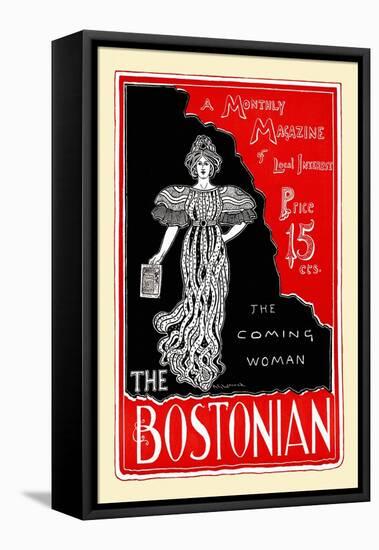 The Coming Woman, the Bostonian-null-Framed Stretched Canvas