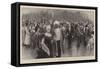 The Commemoration Festivities in the City-William Small-Framed Stretched Canvas