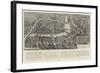 The Commemoration of the Queen's Long Reign, Bird'S-Eye View of the Route of the Royal Procession-Henry William Brewer-Framed Giclee Print