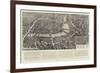 The Commemoration of the Queen's Long Reign, Bird'S-Eye View of the Route of the Royal Procession-Henry William Brewer-Framed Giclee Print