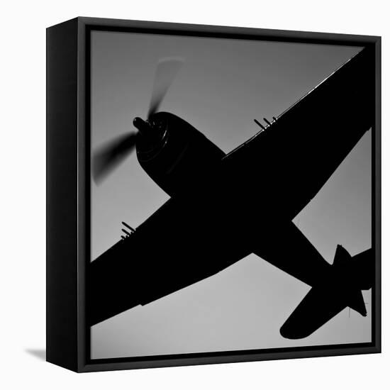 The Commemorative Air Force's F6F-5 Hellcat in Flight-Stocktrek Images-Framed Stretched Canvas
