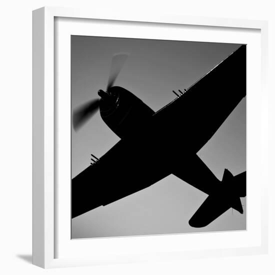 The Commemorative Air Force's F6F-5 Hellcat in Flight-Stocktrek Images-Framed Photographic Print