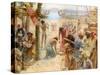 The commerce of King Solomon - Bible-William Brassey Hole-Stretched Canvas