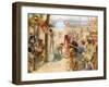 The commerce of King Solomon - Bible-William Brassey Hole-Framed Giclee Print