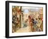 The commerce of King Solomon - Bible-William Brassey Hole-Framed Premium Giclee Print