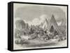 The Commissariat Camp in the Crimea, 3rd Division-null-Framed Stretched Canvas