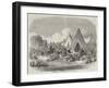 The Commissariat Camp in the Crimea, 3rd Division-null-Framed Giclee Print