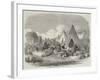 The Commissariat Camp in the Crimea, 3rd Division-null-Framed Giclee Print