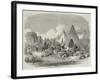 The Commissariat Camp in the Crimea, 3rd Division-null-Framed Giclee Print