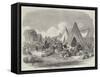 The Commissariat Camp in the Crimea, 3rd Division-null-Framed Stretched Canvas