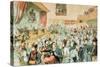 The Commission on Society, from 'St. Stephen's Review Royal Commission Number, Christmas, 1888-Tom Merry-Stretched Canvas