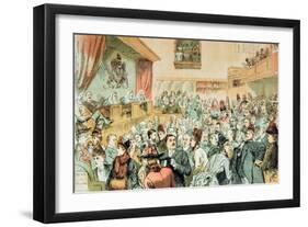 The Commission on Society, from 'St. Stephen's Review Royal Commission Number, Christmas, 1888-Tom Merry-Framed Giclee Print