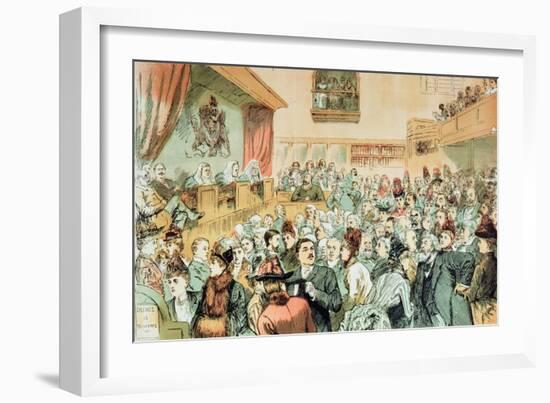 The Commission on Society, from 'St. Stephen's Review Royal Commission Number, Christmas, 1888-Tom Merry-Framed Giclee Print