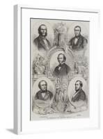The Commissioners of the International Exhibition of 1862-null-Framed Giclee Print