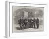 The Commissioners of the Italian Government Making over to Messers W C Stanford and a Scott-null-Framed Giclee Print