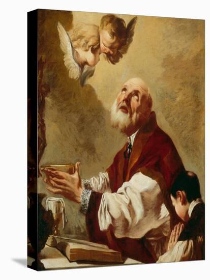 The Communion of Saint Philip Neri-Giuseppe Angeli-Stretched Canvas