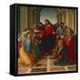 The Communion of the Apostles-Luca Signorelli-Framed Stretched Canvas
