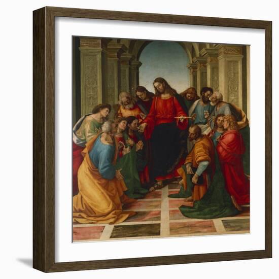 The Communion of the Apostles-Luca Signorelli-Framed Giclee Print