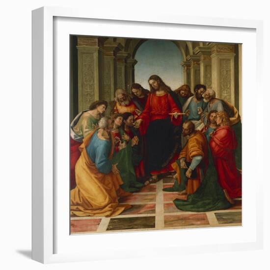 The Communion of the Apostles-Luca Signorelli-Framed Giclee Print