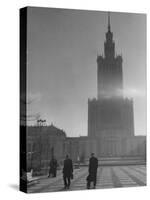 The Communist Palace of Culture and Science Building-Lisa Larsen-Stretched Canvas