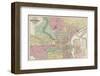 The Compact Portions of Philadelphia and Camden, 1872-Walling & Gray-Framed Art Print