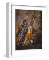 The Companions of Rinaldo, c.1633-Nicolas Poussin-Framed Giclee Print