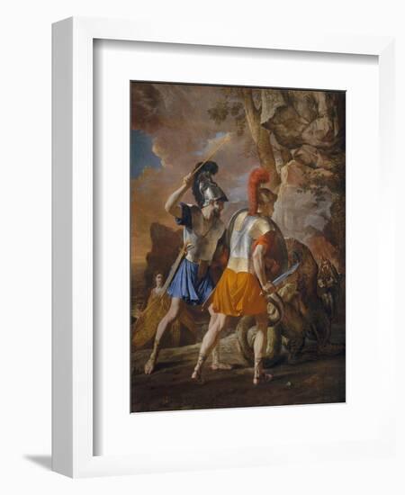 The Companions of Rinaldo, c.1633-Nicolas Poussin-Framed Giclee Print