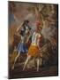 The Companions of Rinaldo, c.1633-Nicolas Poussin-Mounted Giclee Print