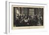 The Company for the Revision of the Old Testament Assembled in the Jerusalem Chamber-null-Framed Giclee Print