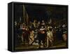 The Company of Frans Banning Cocq and Willem Van Ruytenburch-Rembrandt van Rijn-Framed Stretched Canvas