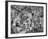 The Company of Strollers by William Hogarth-William Hogarth-Framed Giclee Print