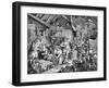 The Company of Strollers by William Hogarth-William Hogarth-Framed Giclee Print