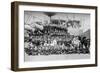 The Company of the Battleship HMS Howe, 1896-R Ellis-Framed Giclee Print