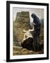 The Compassion, 1887-Pierre Puvis de Chavannes-Framed Giclee Print