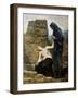 The Compassion, 1887-Pierre Puvis de Chavannes-Framed Premium Giclee Print